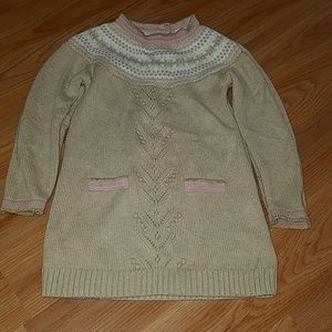 Sweater dress is 3t